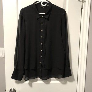 Karl Lagerfeld black blouse